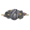 Nylon Floral Pearl Newborns Infant Headband