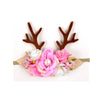 Christmas Antler Baby Girl Headbands