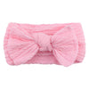 Solid Elastic Bow Baby Headband