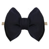 Solid Puff Big Bow Headband