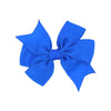 Solid Grosgrain Ribbon Hair Clips