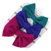 3Pcs/Set Solid Bow Knot Elastic Nylon Hair Bands