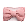 Solid Faux Cashmere Turban Bow Headband