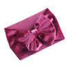 Solid Velvet Baby Bow Winter Headband