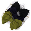 3Pcs/Set Solid Bow Knot Elastic Nylon Hair Bands