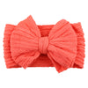 Solid Cable Bow Baby Headband