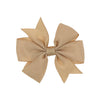 Solid Grosgrain Ribbon Hair Clips