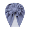 Turban Hat Newborn Boy Girl Bow Knotted Folded