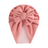 Turban Hat Newborn Boy Girl Bow Knotted Folded