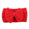 Solid Cable Bow Baby Headband