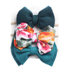 3Pcs/Set Sunflower Cow Print Baby Girls Headband