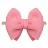 Solid Puff Big Bow Headband