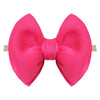 Solid Puff Big Bow Headband