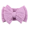 Solid Cable Bow Baby Headband