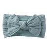 Solid Elastic Bow Baby Headband