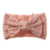 Solid Elastic Bow Baby Headband