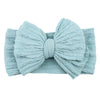 Solid Cable Bow Baby Headband