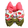 3Pcs/Set Sunflower Cow Print Baby Girls Headband