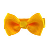 2Pcs/Lot Solid Mini Hair Bows Small Clip