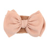 Solid Big Bow Topknot Headband