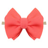 Solid Puff Big Bow Headband