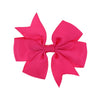 Solid Grosgrain Ribbon Hair Clips