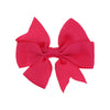 Solid Grosgrain Ribbon Hair Clips