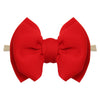 Solid Puff Big Bow Headband