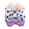 3Pcs/Set Sunflower Cow Print Baby Girls Headband