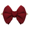 Solid Puff Big Bow Headband