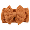 Solid Cable Bow Baby Headband