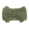 Solid Big Bow Topknot Headband