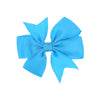 Solid Grosgrain Ribbon Hair Clips