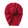 Snail Cotton Ribbed Baby Turban Hat