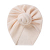 Snail Cotton Ribbed Baby Turban Hat