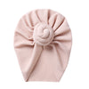 Snail Cotton Ribbed Baby Turban Hat