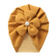 Faux Cashmere Pearl Flower Bow Newbron Baby Turban  SS115