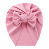 Winter Plain Big Bow New Colors Ribbed Turban SS131