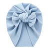 Winter Plain Big Bow New Colors Ribbed Turban SS131