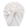 Winter Plain Big Bow New Colors Ribbed Turban SS131