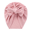 Winter Plain Big Bow New Colors Ribbed Turban SS131