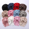 Winter Plain Big Bow New Colors Ribbed Turban SS131