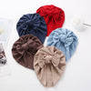 Winter Plain Big Bow New Colors Ribbed Turban SS131