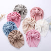 Winter Plain Big Bow New Colors Ribbed Turban SS131