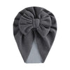 Winter Plain Faux Cashmere High Stretch Big Bow Turban SS135