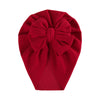 Winter Plain Faux Cashmere High Stretch Big Bow Turban SS135