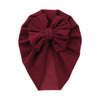 Winter Plain Faux Cashmere High Stretch Big Bow Turban SS135