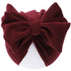 Velvet Winter Baby Turban Hats