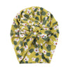 Flower Print baby Turban Hats