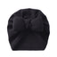 Solid Color Faux Cashmere Big Bowknot Baby Turban Hat SS97